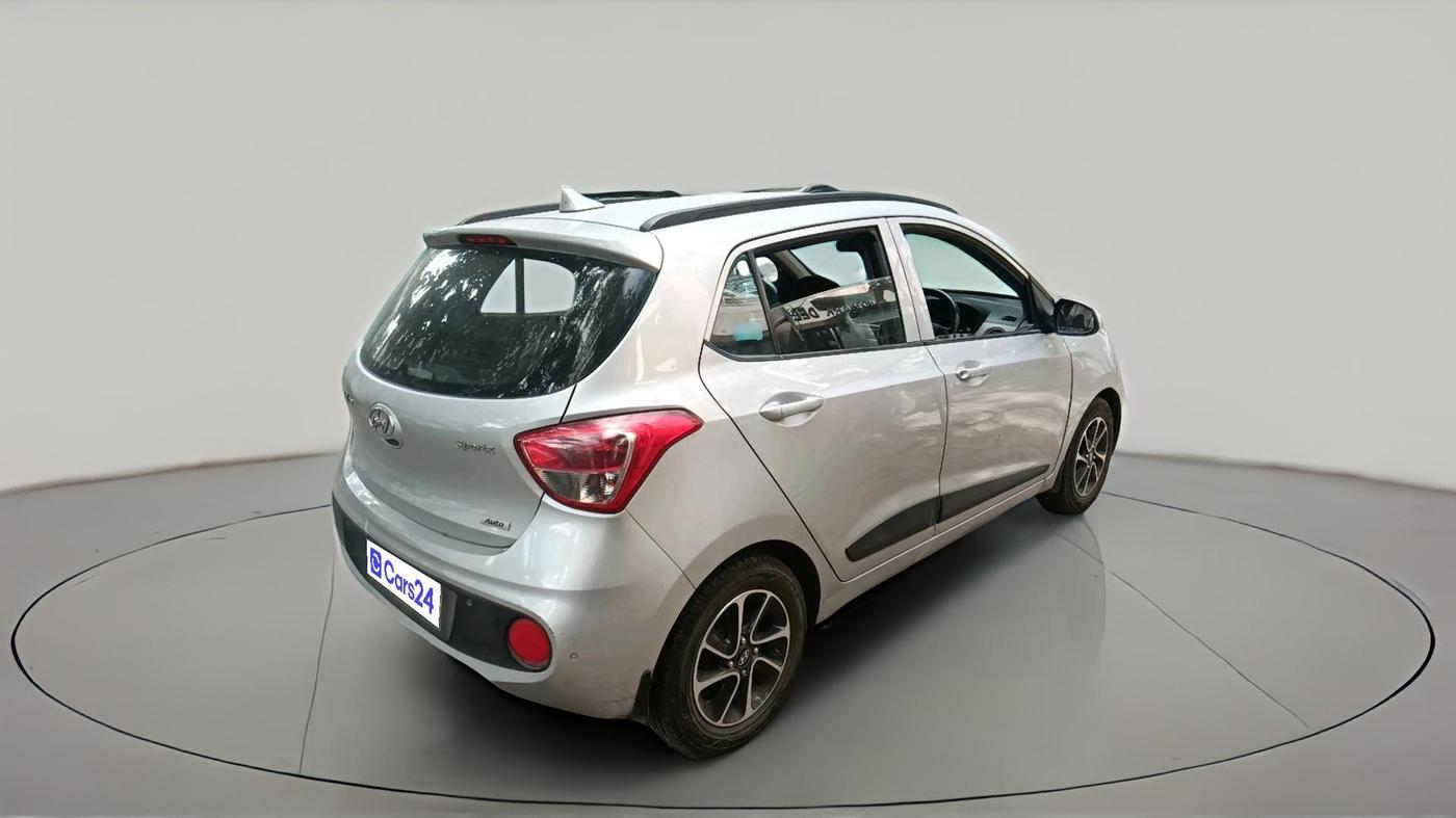 2017 Hyundai Grand i10 SPORTZ (O) AT 1.2 KAPPA VTVT, Petrol, Automatic, 81,941 km, exterior