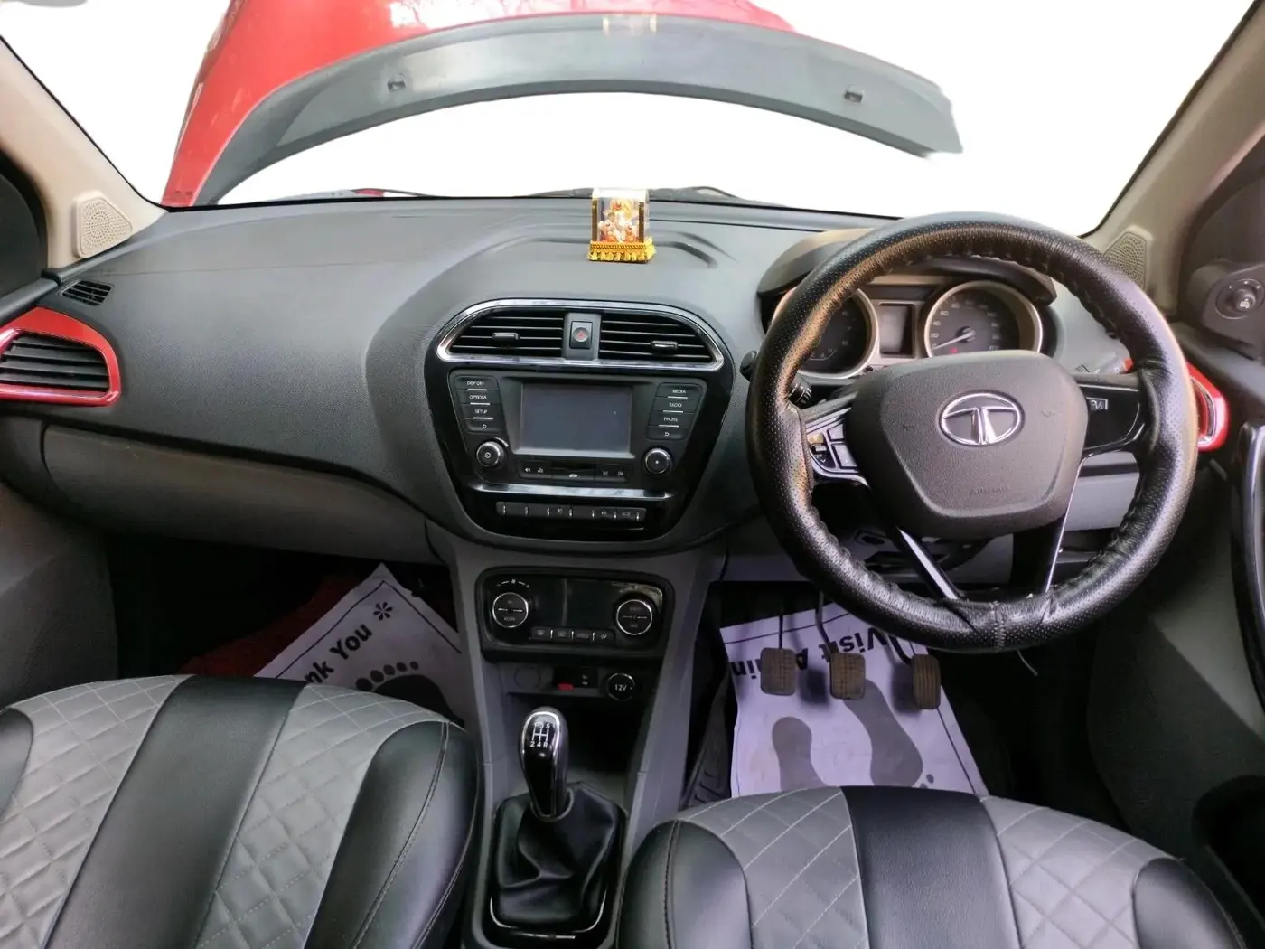 2017 Tata TIGOR XZ (O) PETROL, Petrol, Manual, 79,562 km, interior