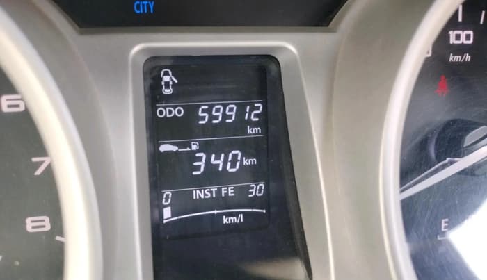 2017 Tata TIGOR XZ (O) PETROL, Petrol, Manual, 59,912 km, interior