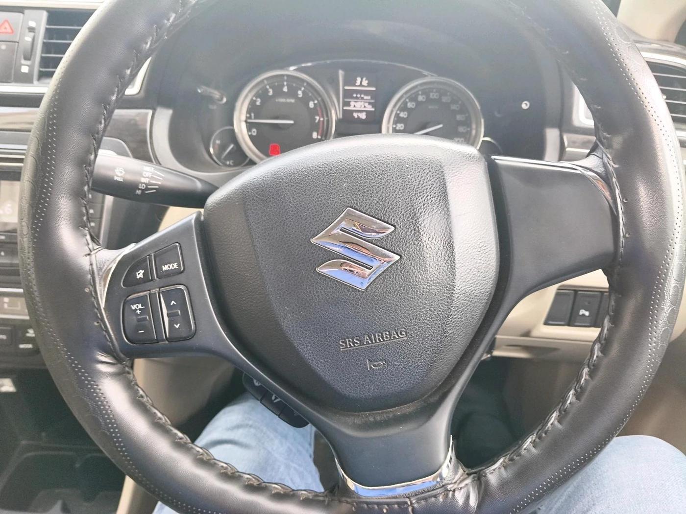 2017 Maruti Ciaz DELTA 1.4 MT PETROL, Petrol, Manual, 94,854 km, interior