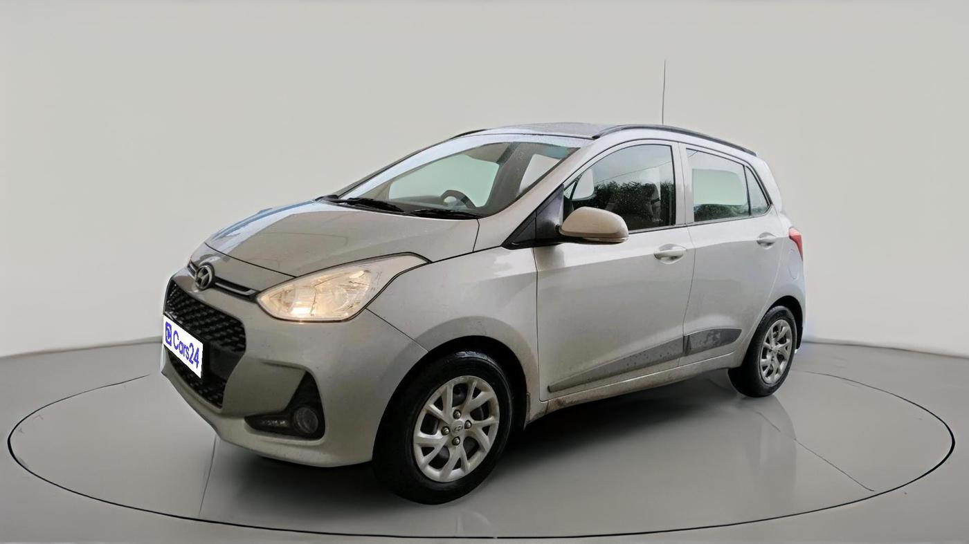 2017 Hyundai Grand i10 SPORTZ (O) 1.2 KAPPA VTVT, Petrol, Manual, 53,401 km, exterior