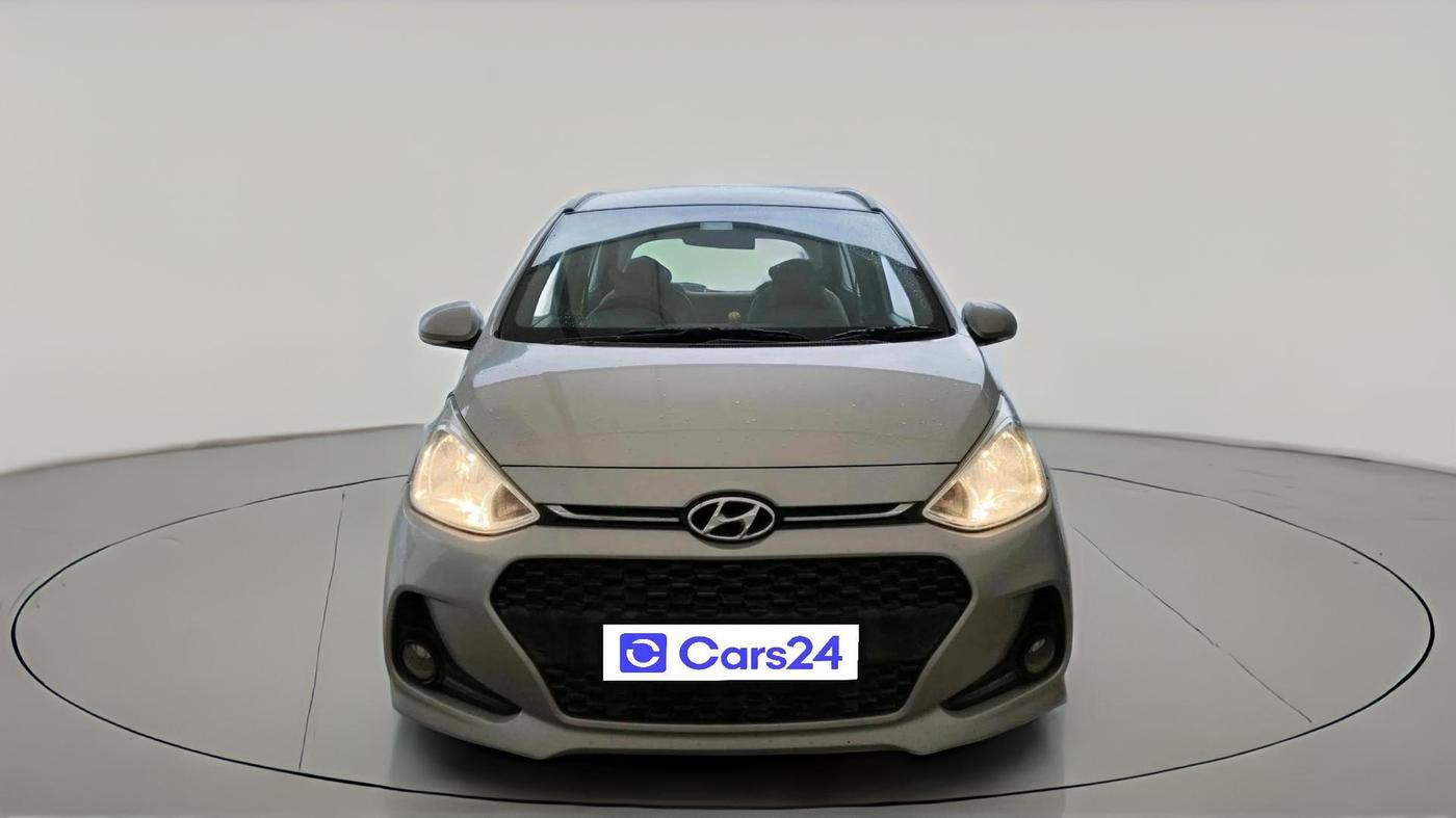 2017 Hyundai Grand i10 SPORTZ (O) 1.2 KAPPA VTVT, Petrol, Manual, 53,401 km, exterior