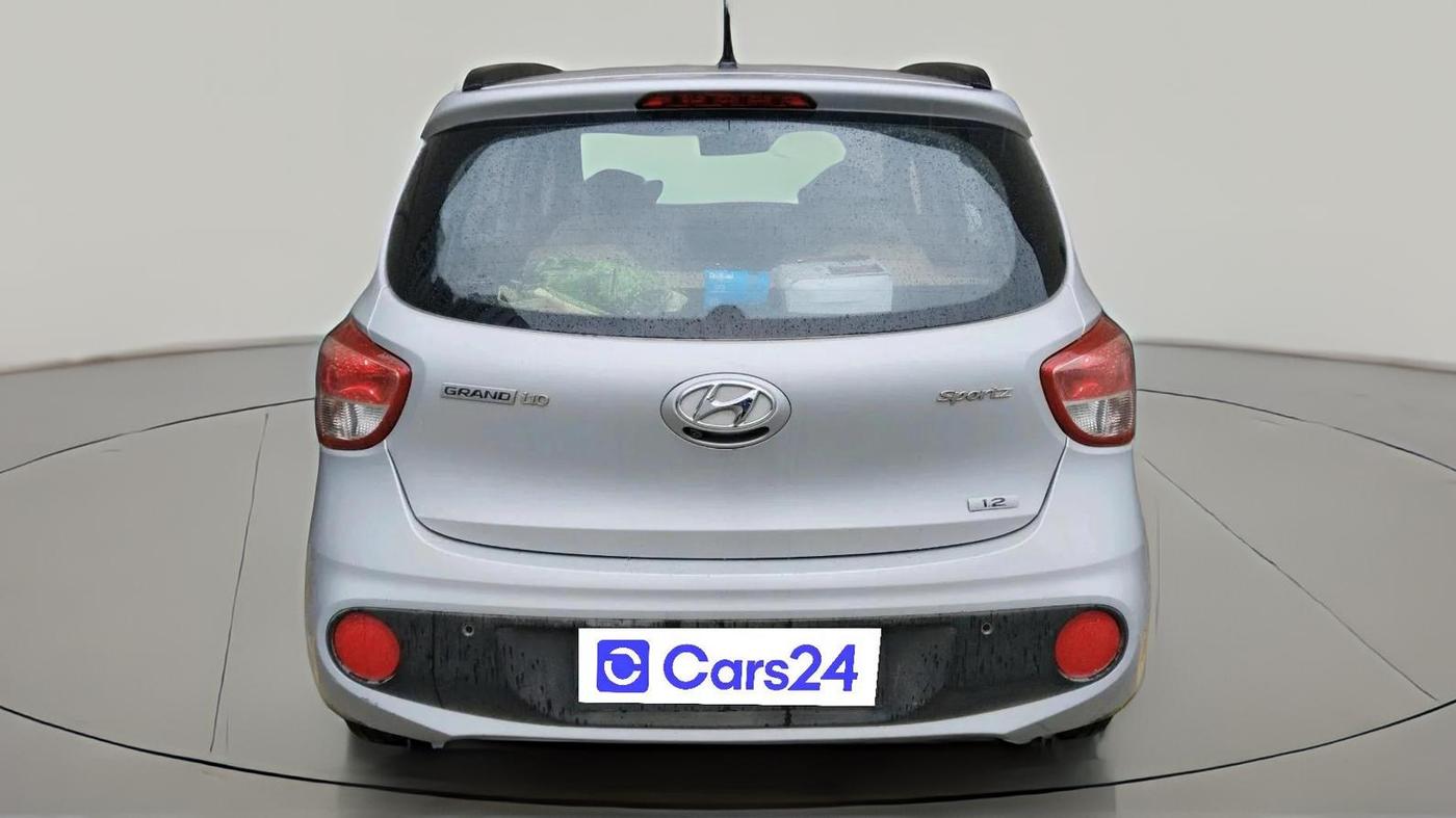 2017 Hyundai Grand i10 SPORTZ (O) 1.2 KAPPA VTVT, Petrol, Manual, 53,401 km, exterior
