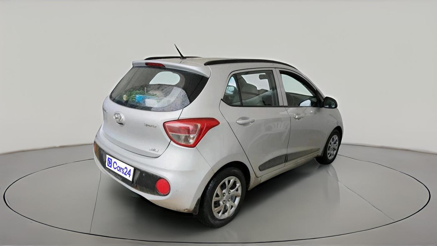 2017 Hyundai Grand i10 SPORTZ (O) 1.2 KAPPA VTVT, Petrol, Manual, 53,401 km, exterior