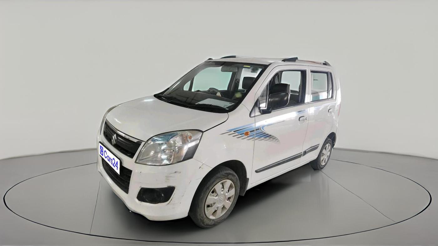 2015 Maruti Wagon R 1.0 LXI, Petrol, Manual, 77,049 km, exterior