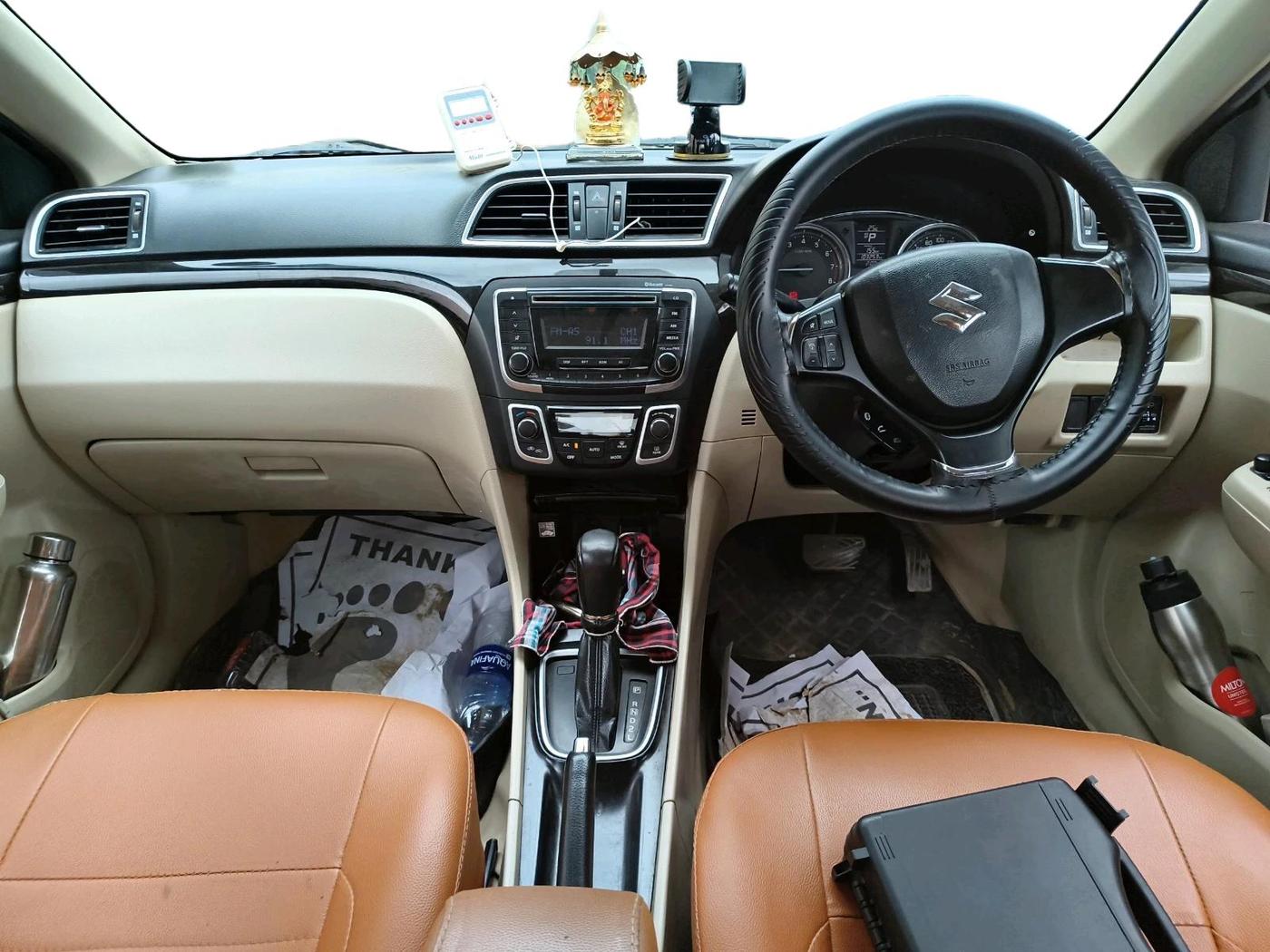 2015 Maruti Ciaz ZXI AT, Petrol, Automatic, 1,03,255 km, interior