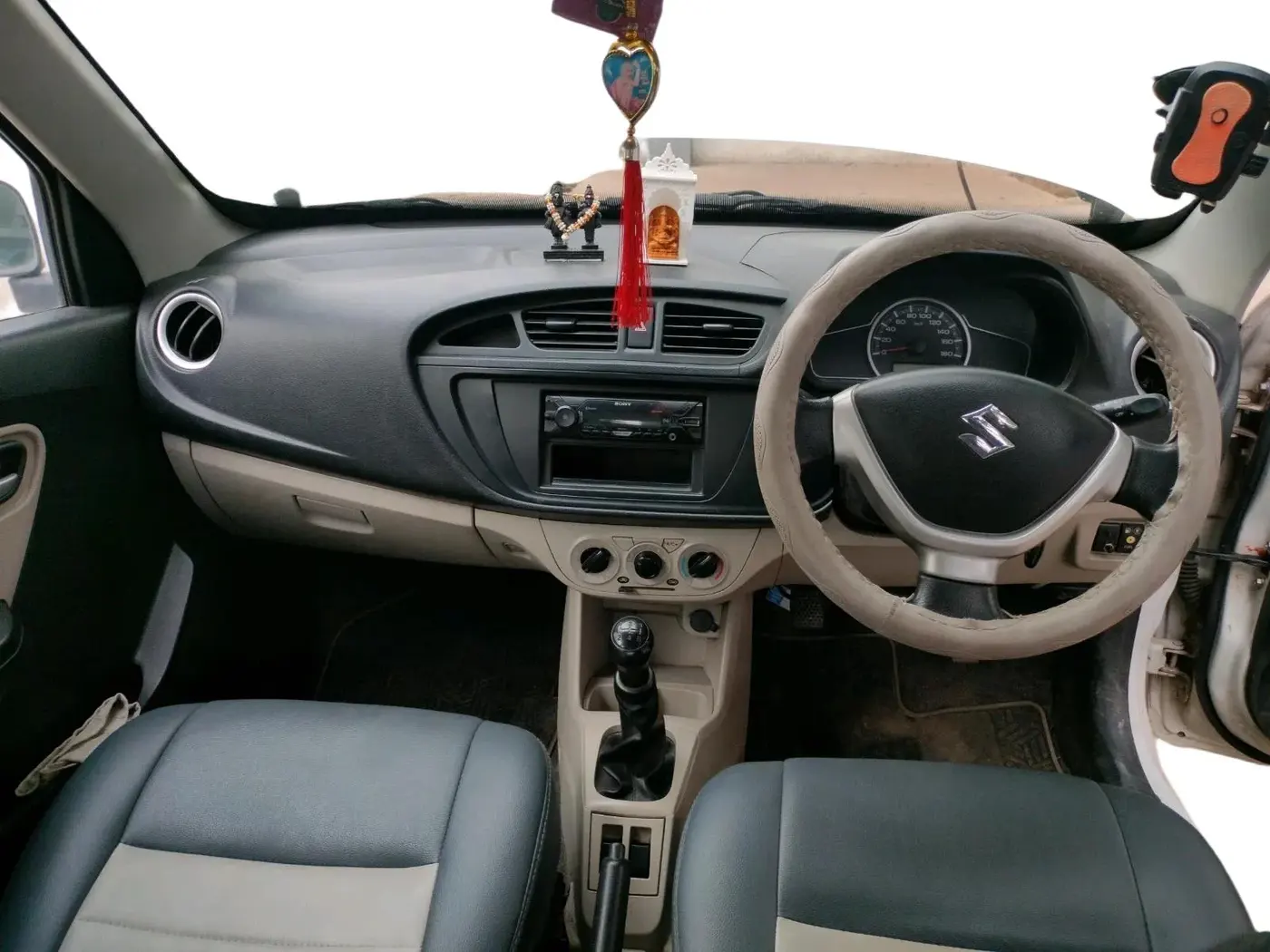 2019 Maruti Alto LXI CNG, CNG, Manual, 50,257 km, interior