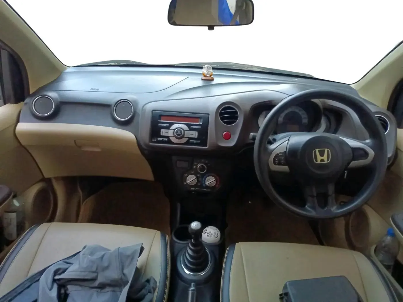 2012 Honda Brio S MT, Petrol, Manual, 80,578 km, interior