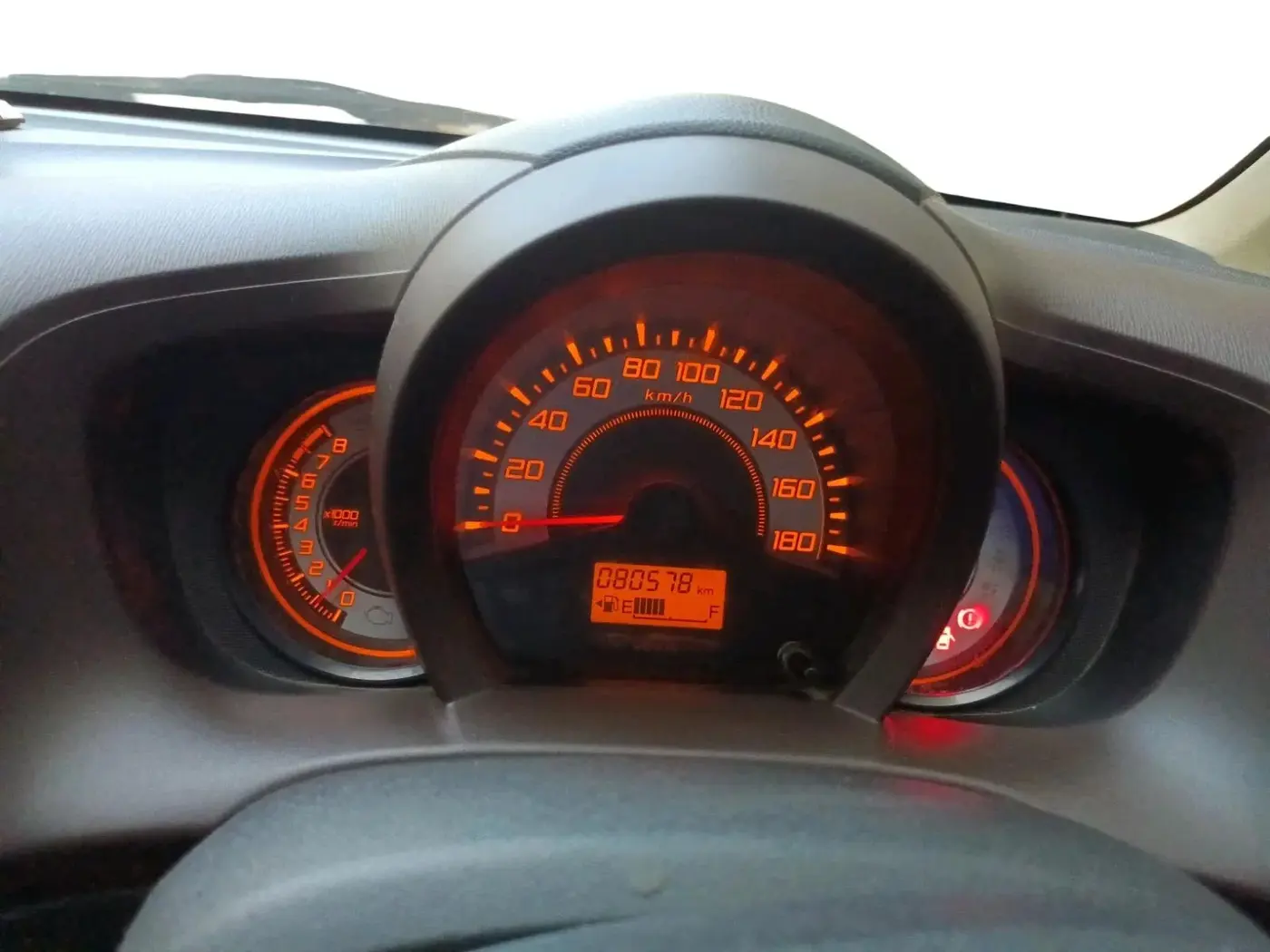 2012 Honda Brio S MT, Petrol, Manual, 80,578 km, interior