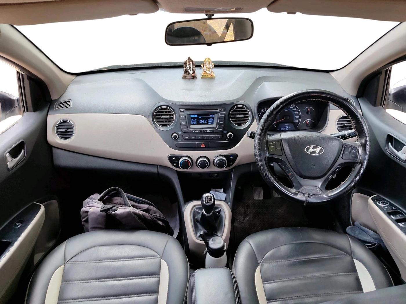 2015 Hyundai Grand i10 SPORTZ 1.2 KAPPA VTVT, Petrol, Manual, 93,177 km, interior