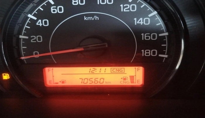 2019 Maruti New Wagon-R LXI CNG (O) 1.0, CNG, Manual, 70,560 km, interior