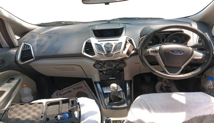 2015 Ford Ecosport TITANIUM 1.0L ECOBOOST, Petrol, Manual, 1,59,500 km, interior