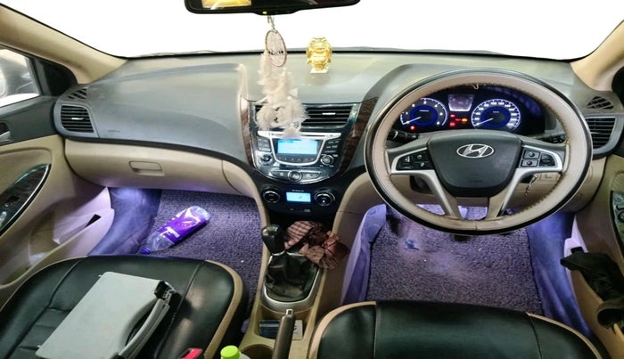 2013 Hyundai Verna FLUIDIC 1.6 CRDI SX, Diesel, Manual, 1,25,000 km, interior