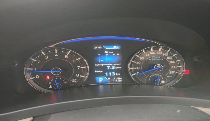 2018 Maruti Ciaz ALPHA  AT 1.5 SHVS PETROL, Petrol, Automatic, 70,141 km, interior