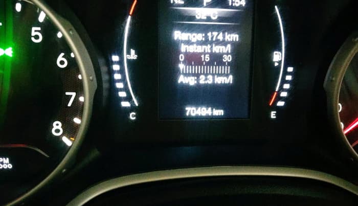 2018 Jeep Compass LIMITED (O) 1.4 PETROL AT, Petrol, Automatic, 70,494 km, interior
