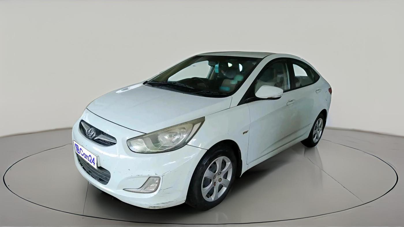 2012 Hyundai Verna FLUIDIC VTVT 1.6 EX AT, Petrol, Automatic, 70,626 km, exterior