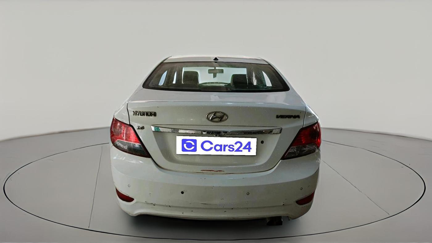 2012 Hyundai Verna FLUIDIC VTVT 1.6 EX AT, Petrol, Automatic, 70,626 km, exterior