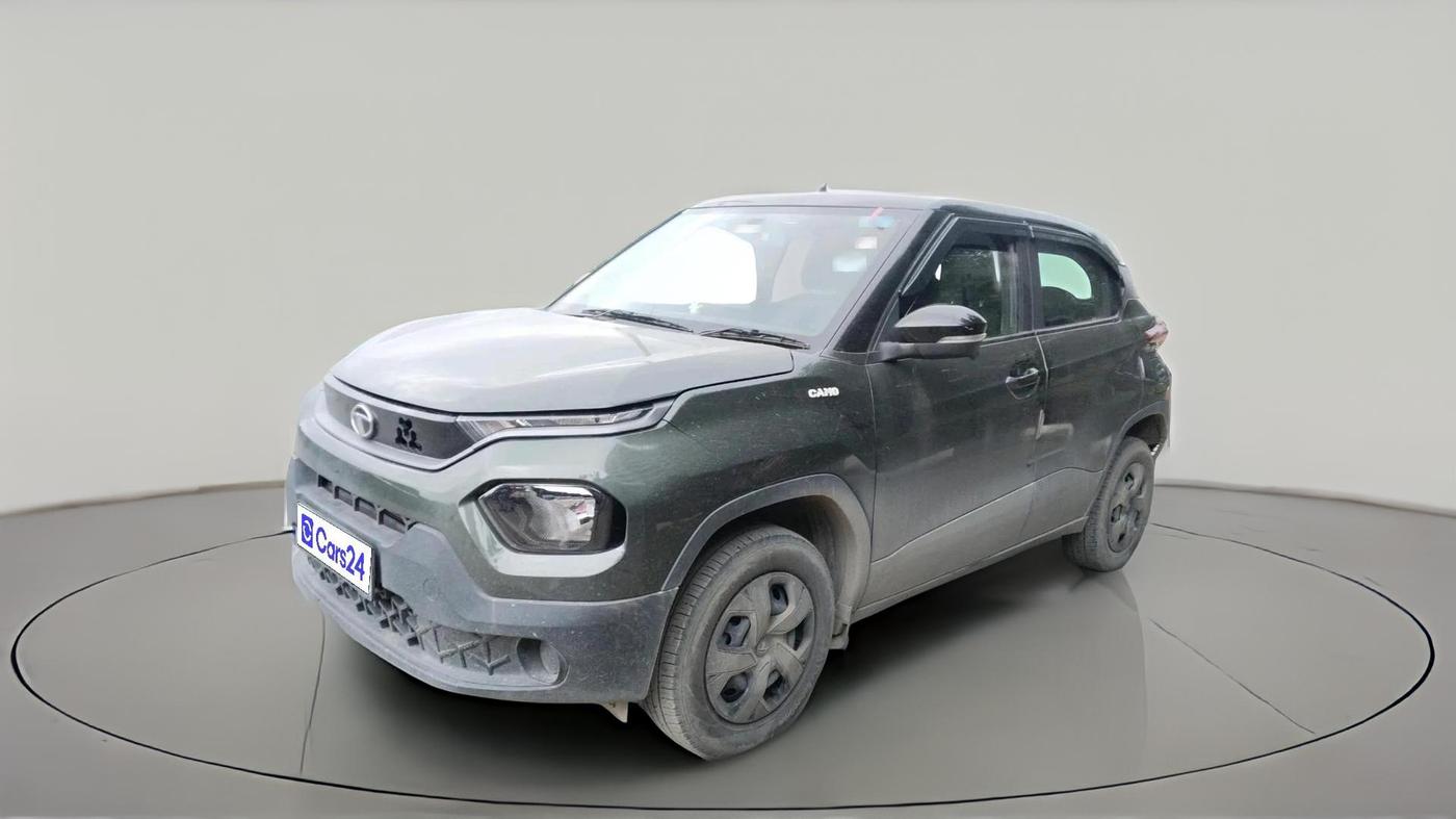 2023 Tata PUNCH ADVENTURE RHYTHM CAMO EDITION AMT, Petrol, Automatic, 14,140 km, exterior