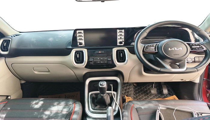 2022 KIA SONET HTX 1.0 IMT, Petrol, Manual, 59,948 km, interior