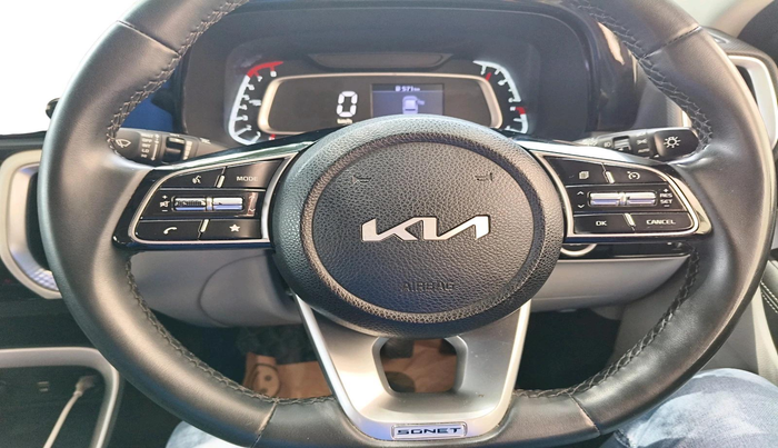 2022 KIA SONET HTX 1.0 IMT, Petrol, Manual, 59,948 km, interior