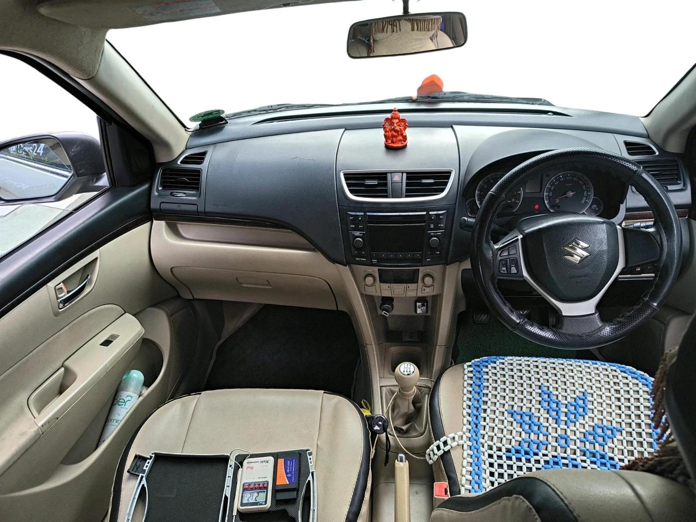 2012 Maruti Swift Dzire ZXI, Petrol, Manual, 60,328 km, interior