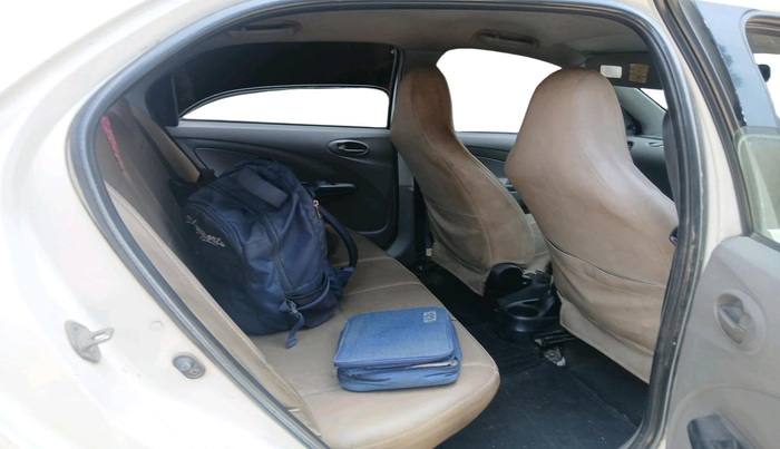 2011 Toyota Etios G, Petrol, Manual, 1,23,650 km, interior