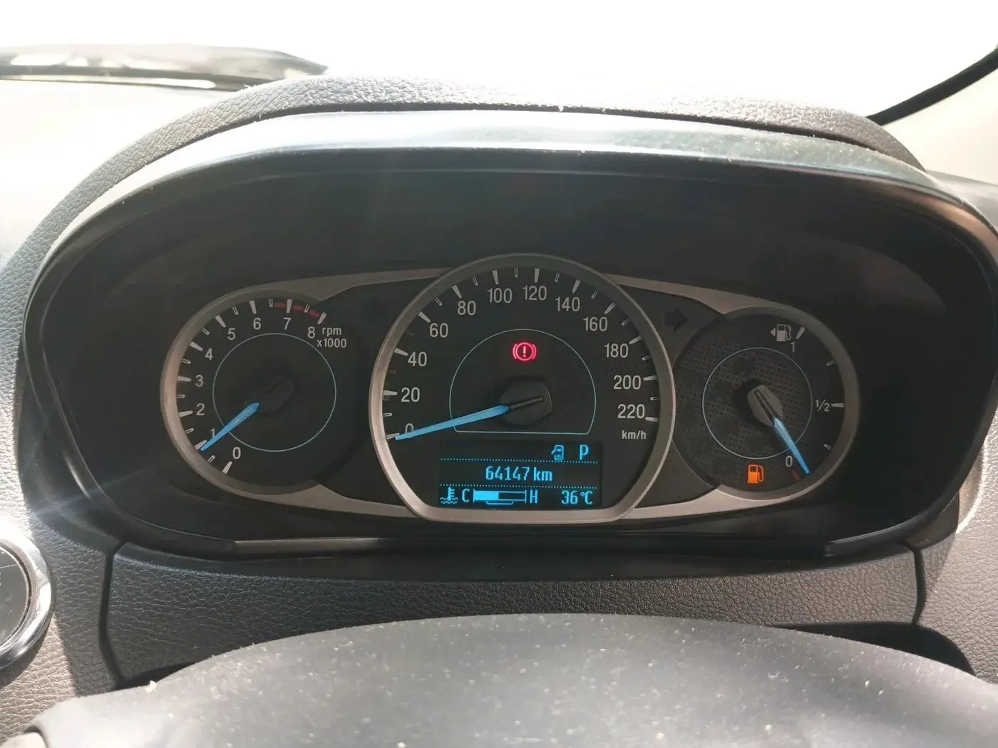 2018 Ford Figo Aspire TITANIUM 1.5 PETROL AT, Petrol, Automatic, 64,147 km, interior