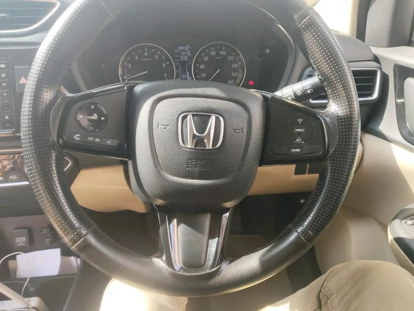 2018 Honda Amaze 1.2L I-VTEC VX, Petrol, Manual, 89,307 km, interior