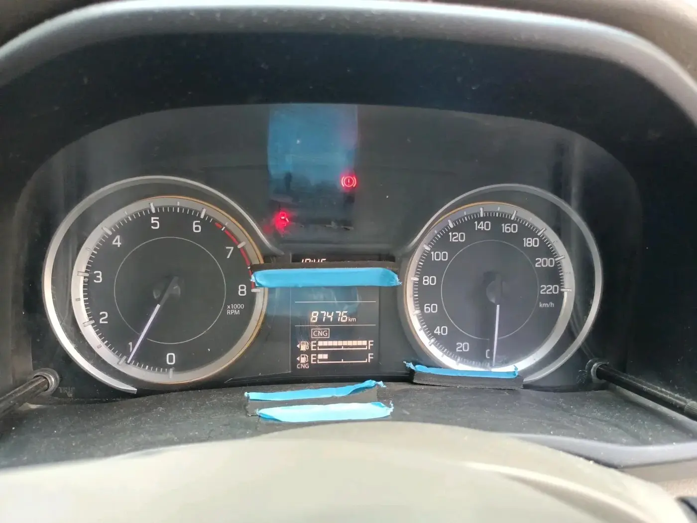 2020 Maruti Ertiga VXI CNG, CNG, Manual, 87,476 km, interior