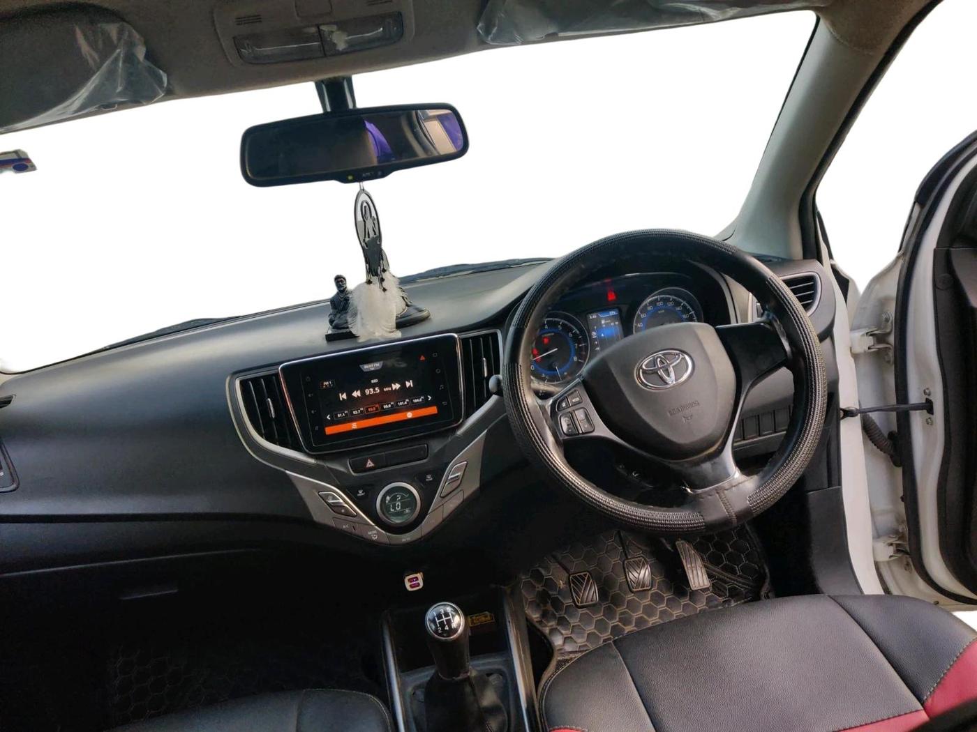 2020 Toyota Glanza G, Petrol, Manual, 89,357 km, interior
