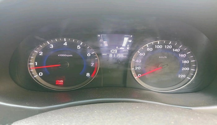 2016 Hyundai Verna FLUIDIC 4S 1.6 VTVT S, Petrol, Manual, 81,198 km, interior