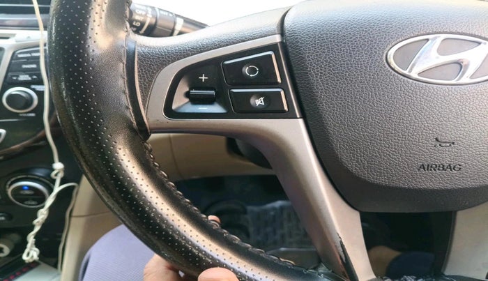 2016 Hyundai Verna FLUIDIC 4S 1.6 VTVT S, Petrol, Manual, 81,198 km, interior