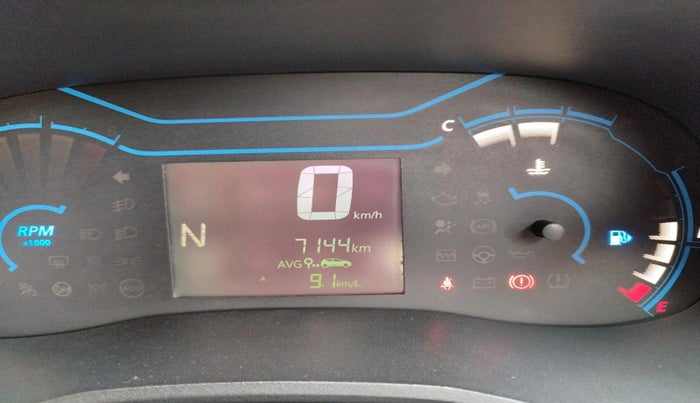 2021 Renault Kwid CLIMBER 1.0 AMT (O), Petrol, Automatic, 7,144 km, interior