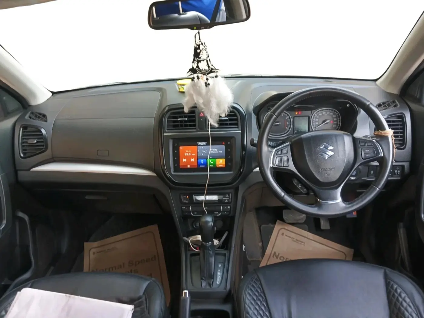 2020 Maruti Vitara Brezza ZXI PLUS AT SHVS, Petrol, Automatic, 47,489 km, interior