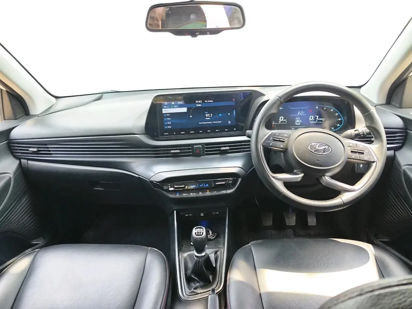 2021 Hyundai NEW I20 ASTA (O) 1.2 MT, Petrol, Manual, 64,067 km, interior