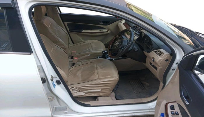 2017 Maruti Dzire ZXI PLUS AMT, CNG, Automatic, 1,10,547 km, interior