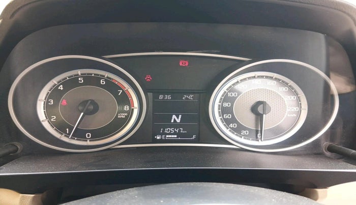 2017 Maruti Dzire ZXI PLUS AMT, CNG, Automatic, 1,10,547 km, interior