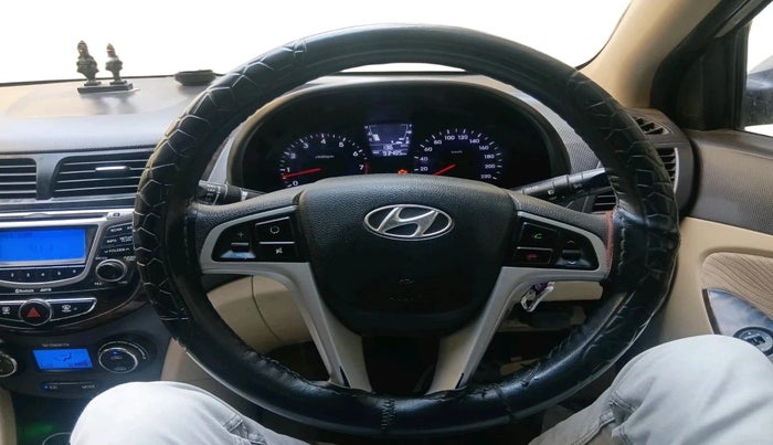 2011 Hyundai Verna FLUIDIC 1.6 VTVT EX, CNG, Manual, 93,485 km, interior