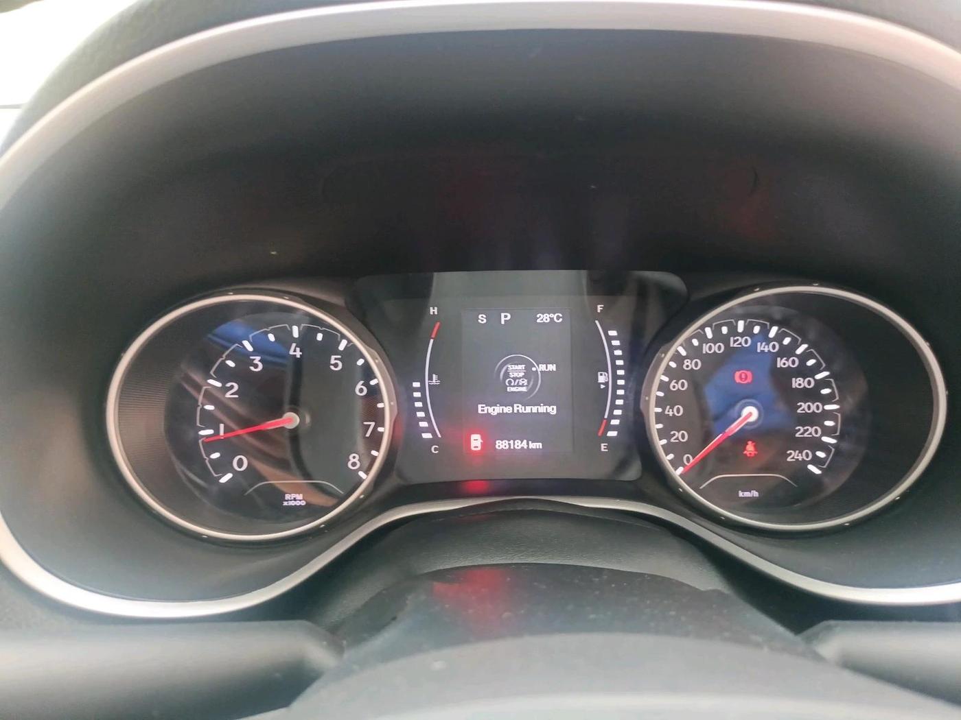 2020 Jeep Compass LIMITED PLUS PETROL AT, Petrol, Automatic, 88,183 km, interior