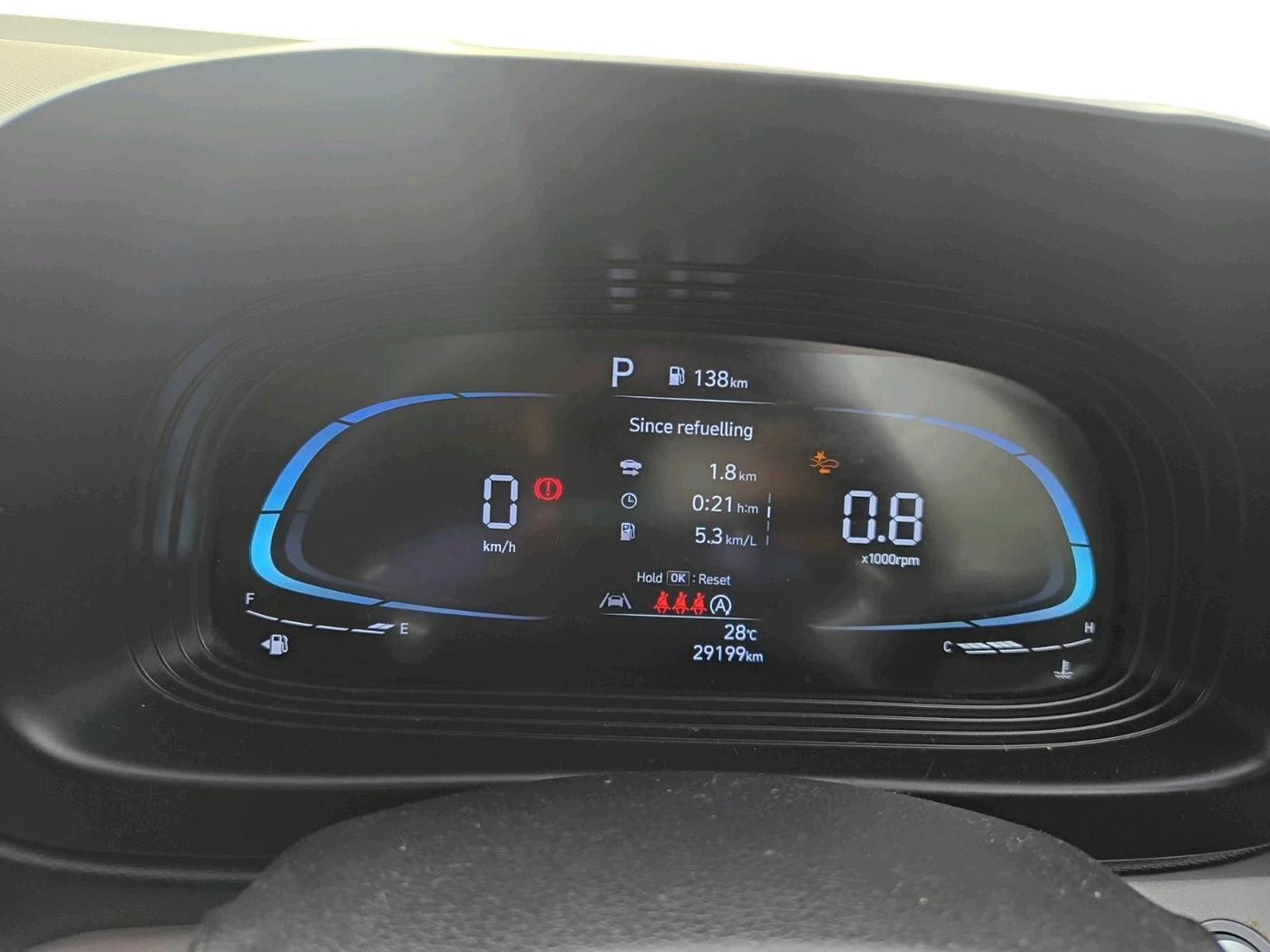 2023 Hyundai VENUE SX (O) 1.0 TURBO DCT, Petrol, Automatic, 29,199 km, interior