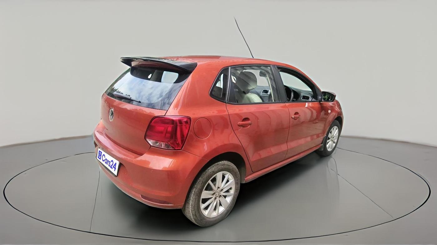 2015 Volkswagen Polo HIGHLINE1.2L, Petrol, Manual, 50,996 km, exterior