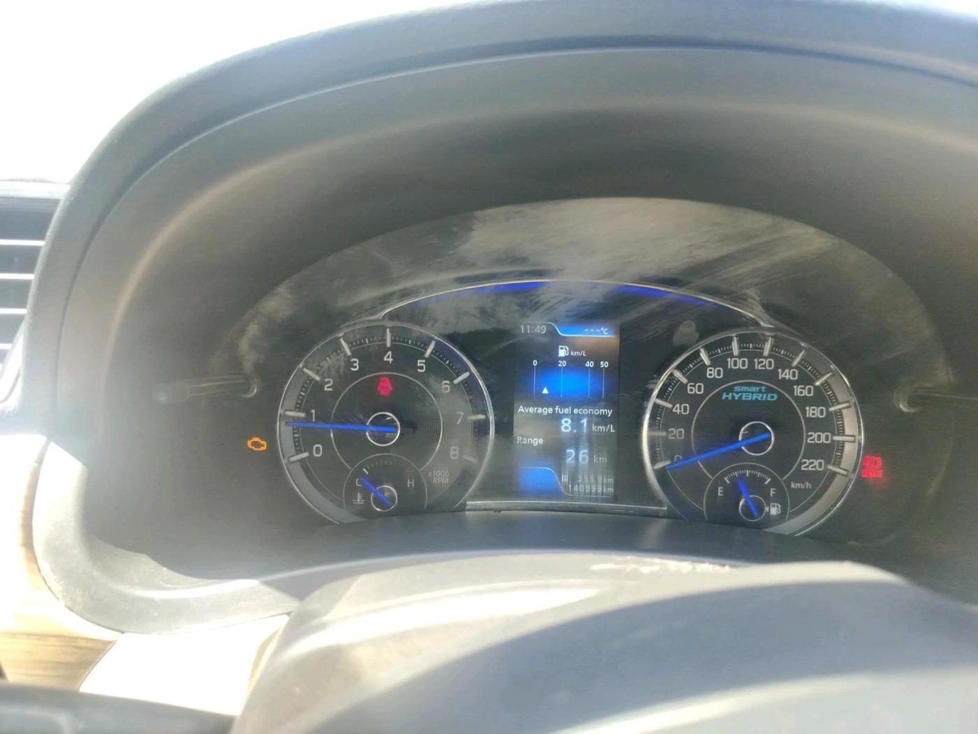 2020 Maruti Ciaz ALPHA 1.5 SHVS PETROL, Petrol, Manual, 1,40,999 km, interior
