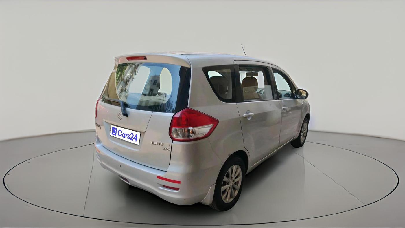 2012 Maruti Ertiga ZXI, CNG, Manual, 84,253 km, exterior