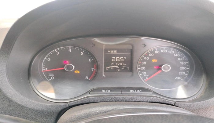 2016 Volkswagen Ameo HIGHLINE1.2L, CNG, Manual, 1,51,540 km, interior