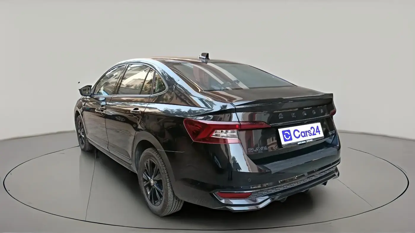 2025 Skoda SLAVIA AMBITION 1.5L TSI AT, Petrol, Automatic, 7,693 km, exterior
