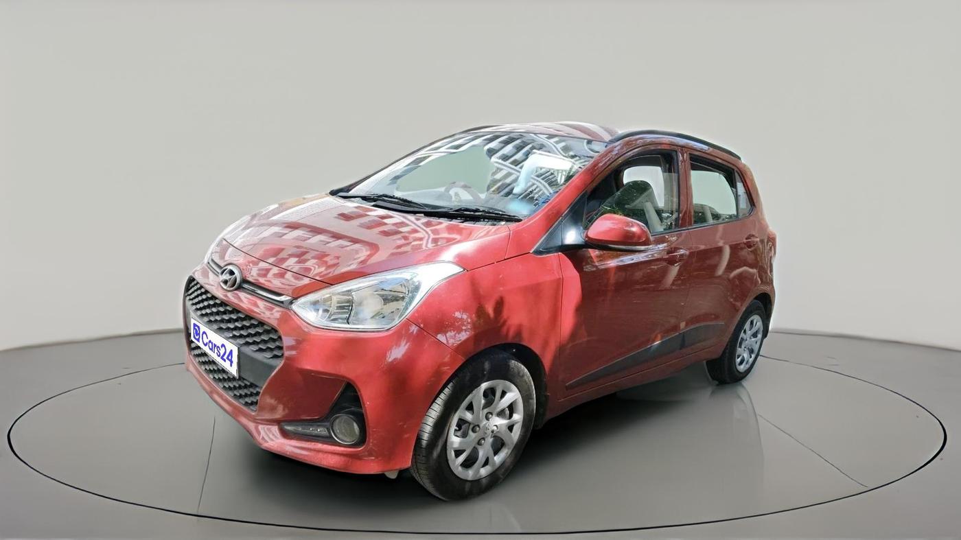 2017 Hyundai Grand i10 SPORTZ (O) 1.2 KAPPA VTVT, Petrol, Manual, 69,934 km, exterior