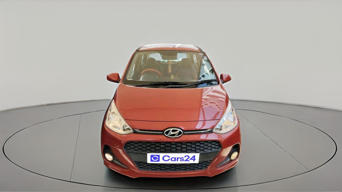 2017 Hyundai Grand i10 SPORTZ (O) 1.2 KAPPA VTVT, Petrol, Manual, 69,934 km, exterior