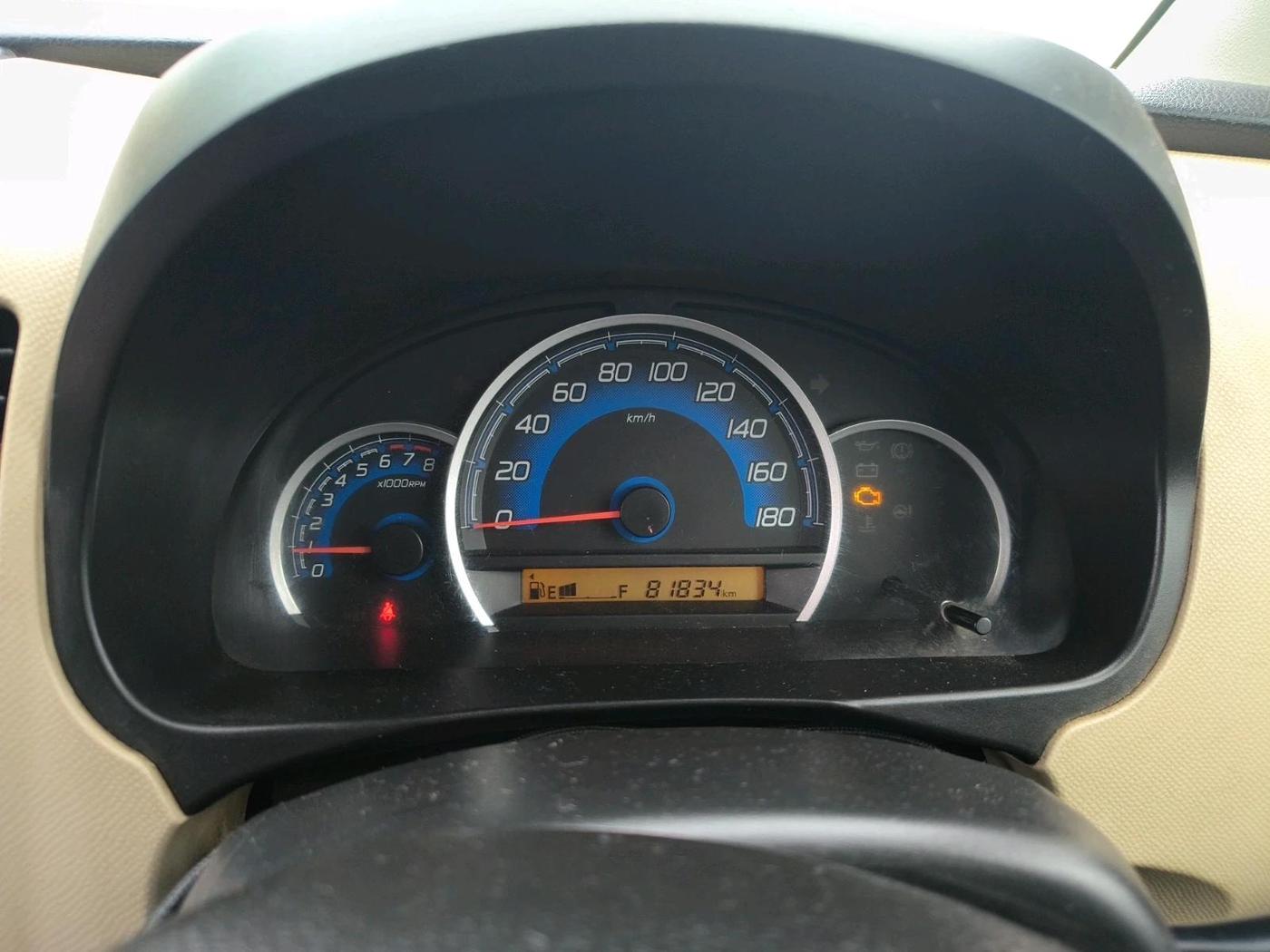 2017 Maruti Wagon R 1.0 VXI, CNG, Manual, 81,834 km, interior