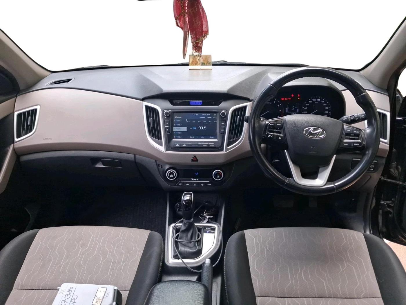 2018 Hyundai Creta SX AT 1.6 PETROL, Petrol, Automatic, 78,218 km, interior