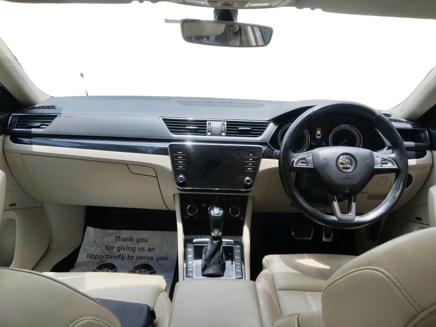 2019 Skoda Superb L&K 1.8 TSI AT, Petrol, Automatic, 53,725 km, interior